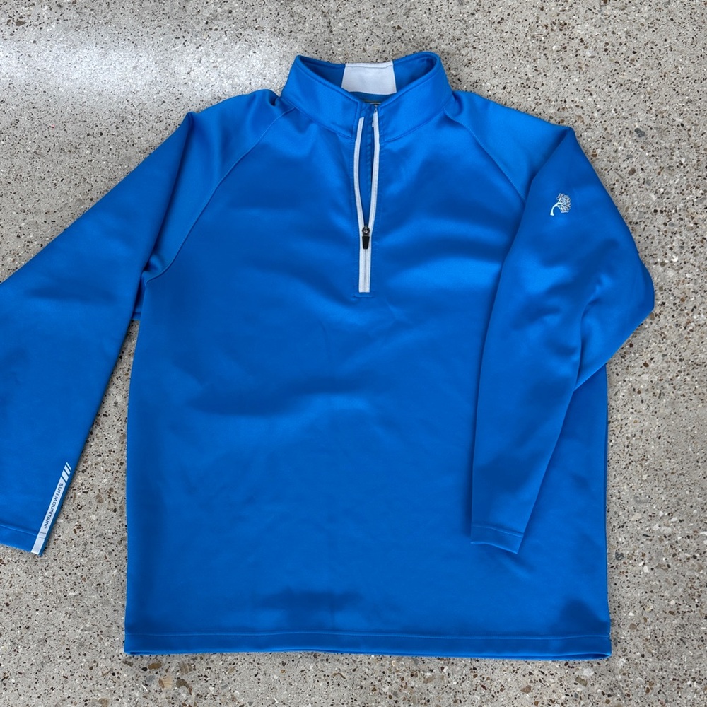 Sun Mountain Blue Quarter-Zip Pullover